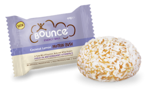 Coconut Lemon Bounceball, Healthy Snacks Roundup by healthista.com