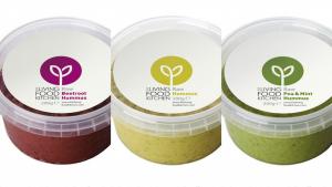 Hummus collage, healthy snacks roundup by healtista.com