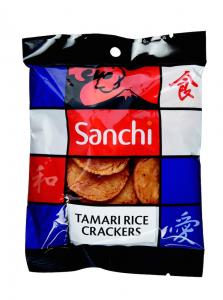 Sanchi Tamari Rice Crackers, healthy snacks roundup by healthista.com