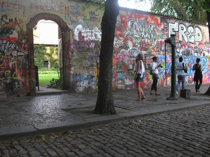 Prague John Lennon Wall III