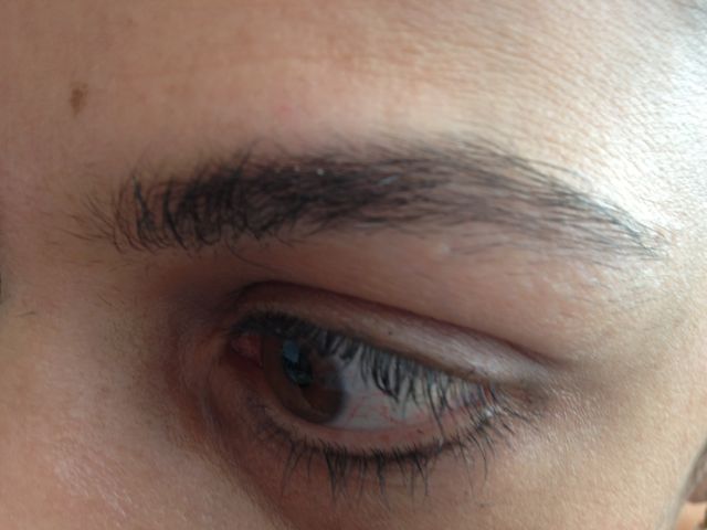 left brow