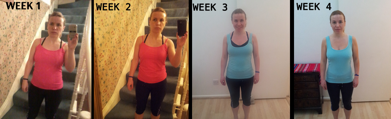 week 1 to 4