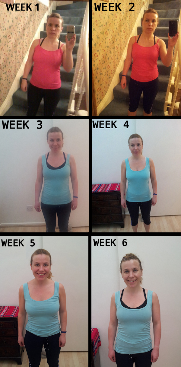weeks 1 to 6