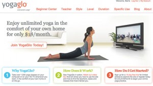 yogaglo screen