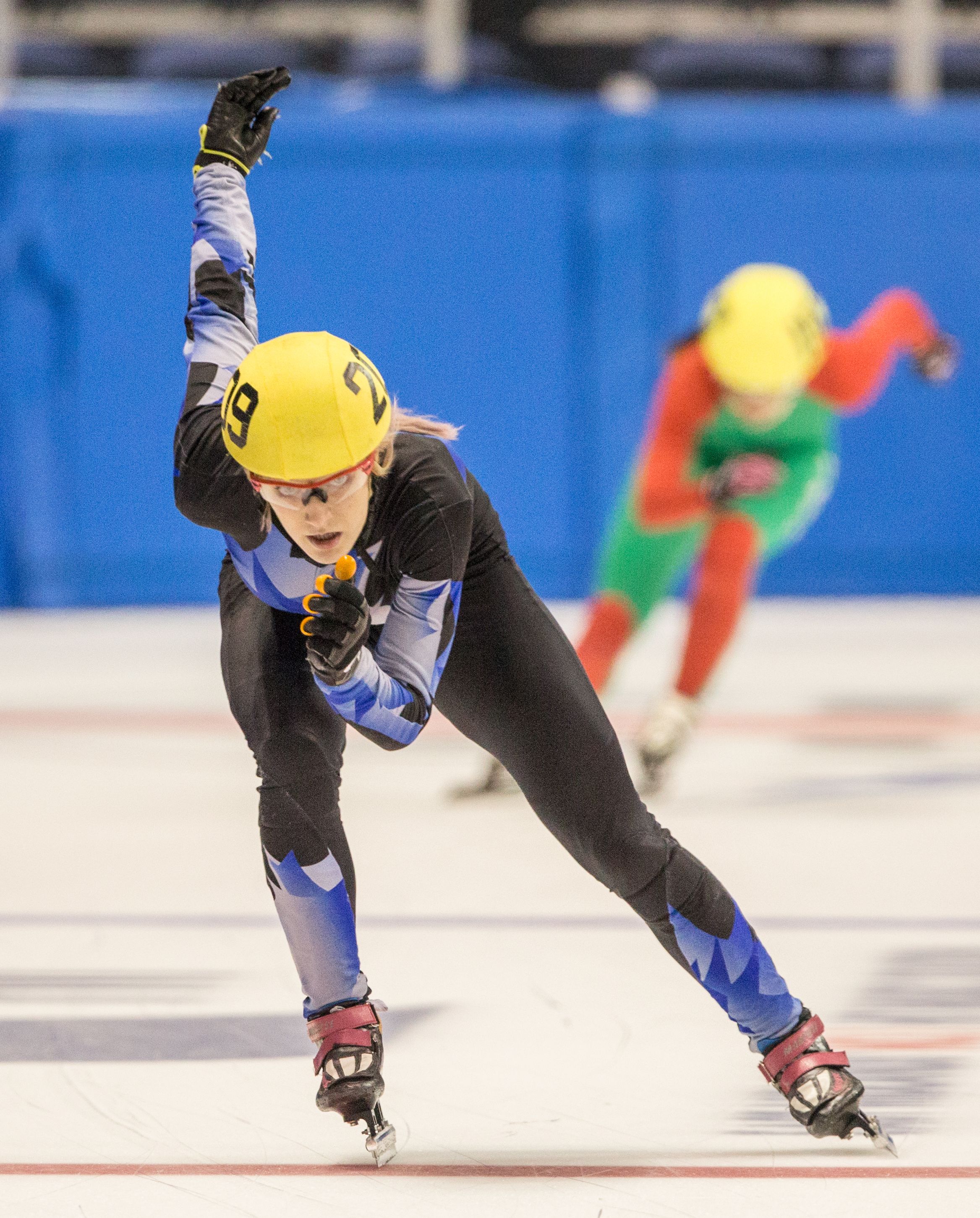 Elise Christie. Credit Michael Poole