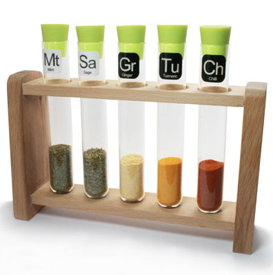 Scientific Spice Rack