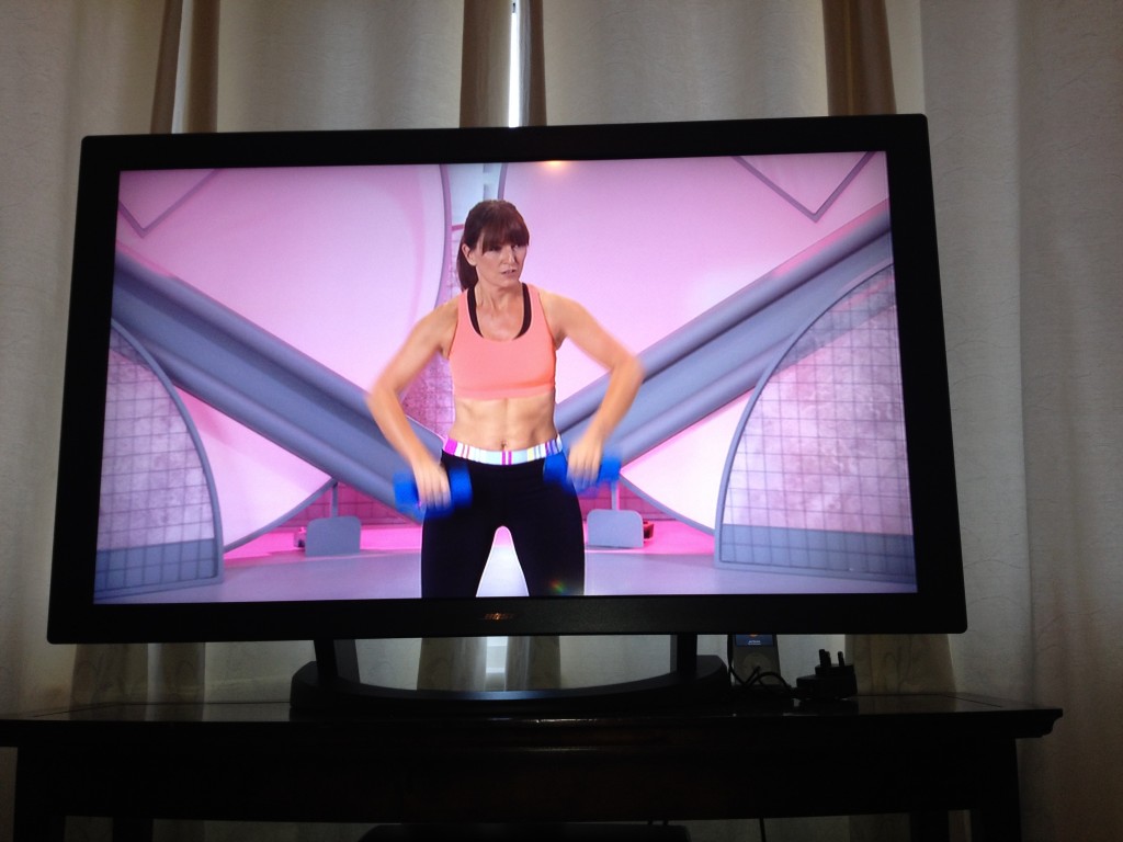 Davina is ab-tastic in her latest fitness DVD