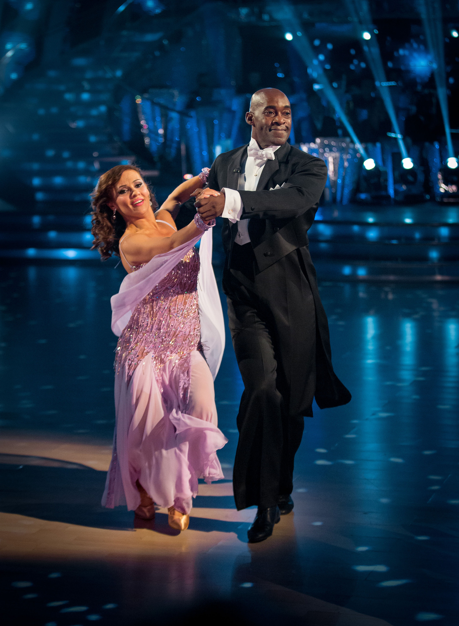 Patrick waltzed gracefully out of the competition
