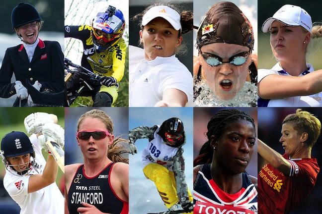 The nominees for BT's Action Woman of the Year award