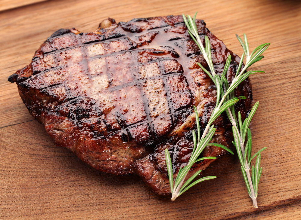 grilled steak