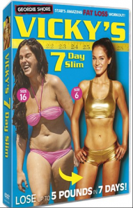 The secret behind Vicky Pattison weight loss - Vicky Pattison DVD 7-Day Slim