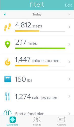 Fitbit Flex App