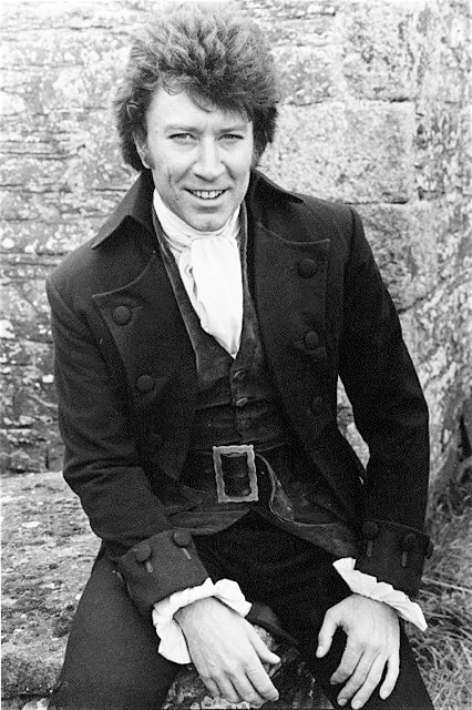 Robin Ellis as Captain Poldark in the BBC series