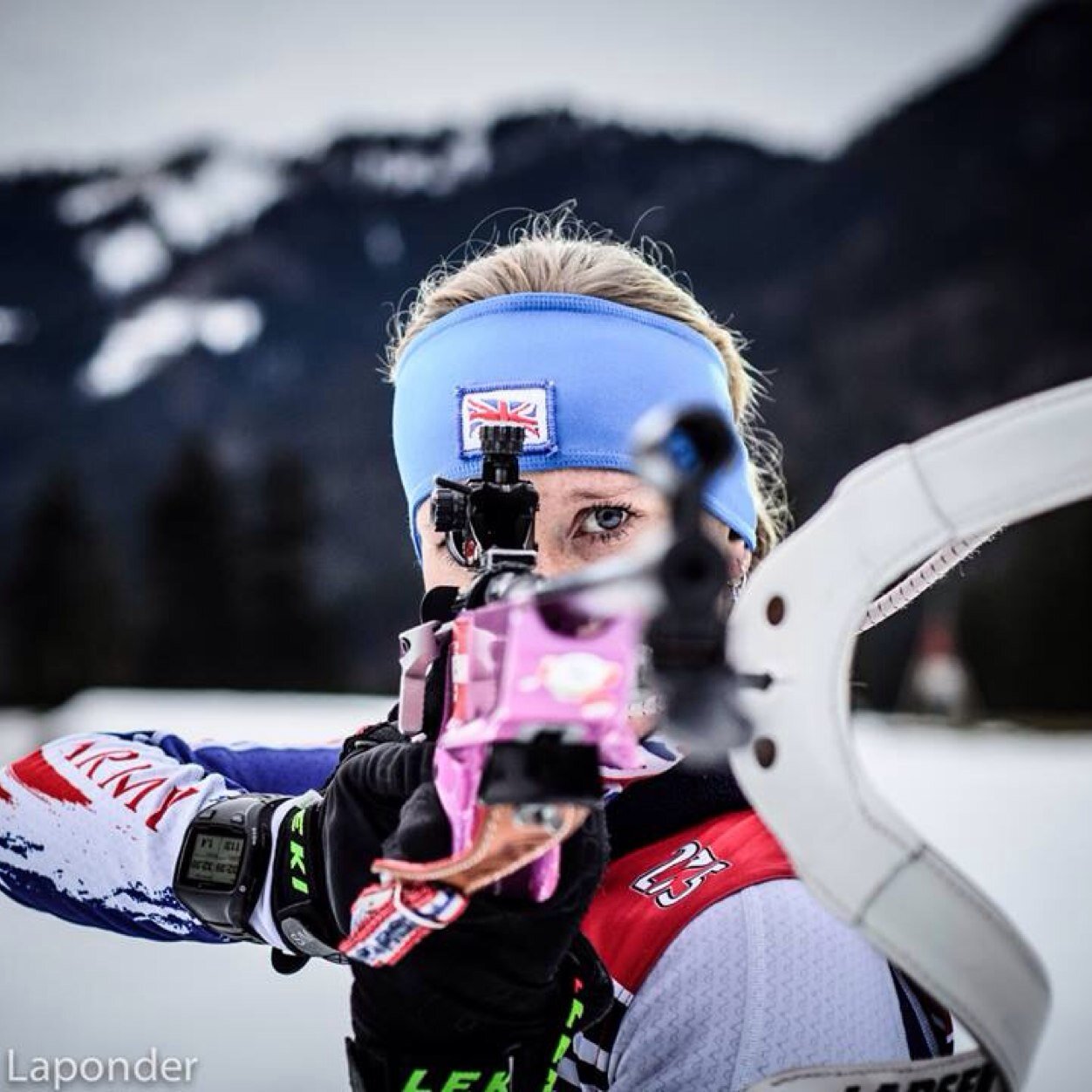 Amanda Lightfoot Picture: Twitter @amandabiathlon1