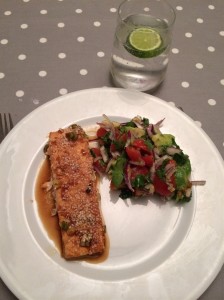 Sesame salmon 