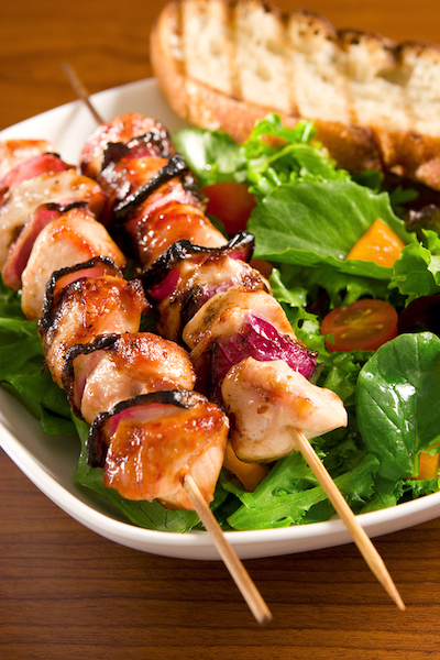 Grilled Chicken Kebabs