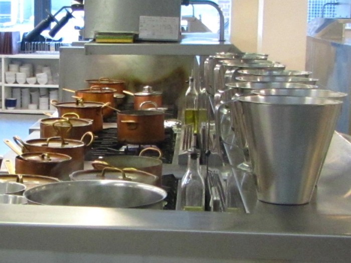 Kitchen at Leiths School of Food and Wine