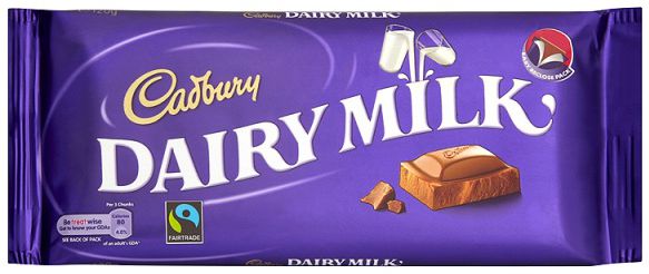 cadbury dairy milk 120g