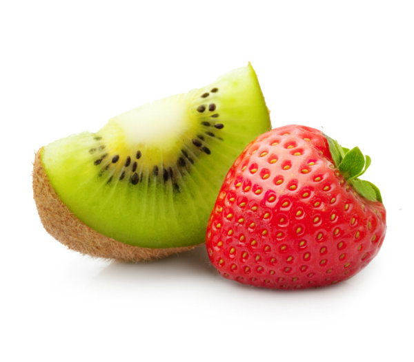 kiwi and strawberry