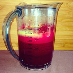 Beet-mix juice