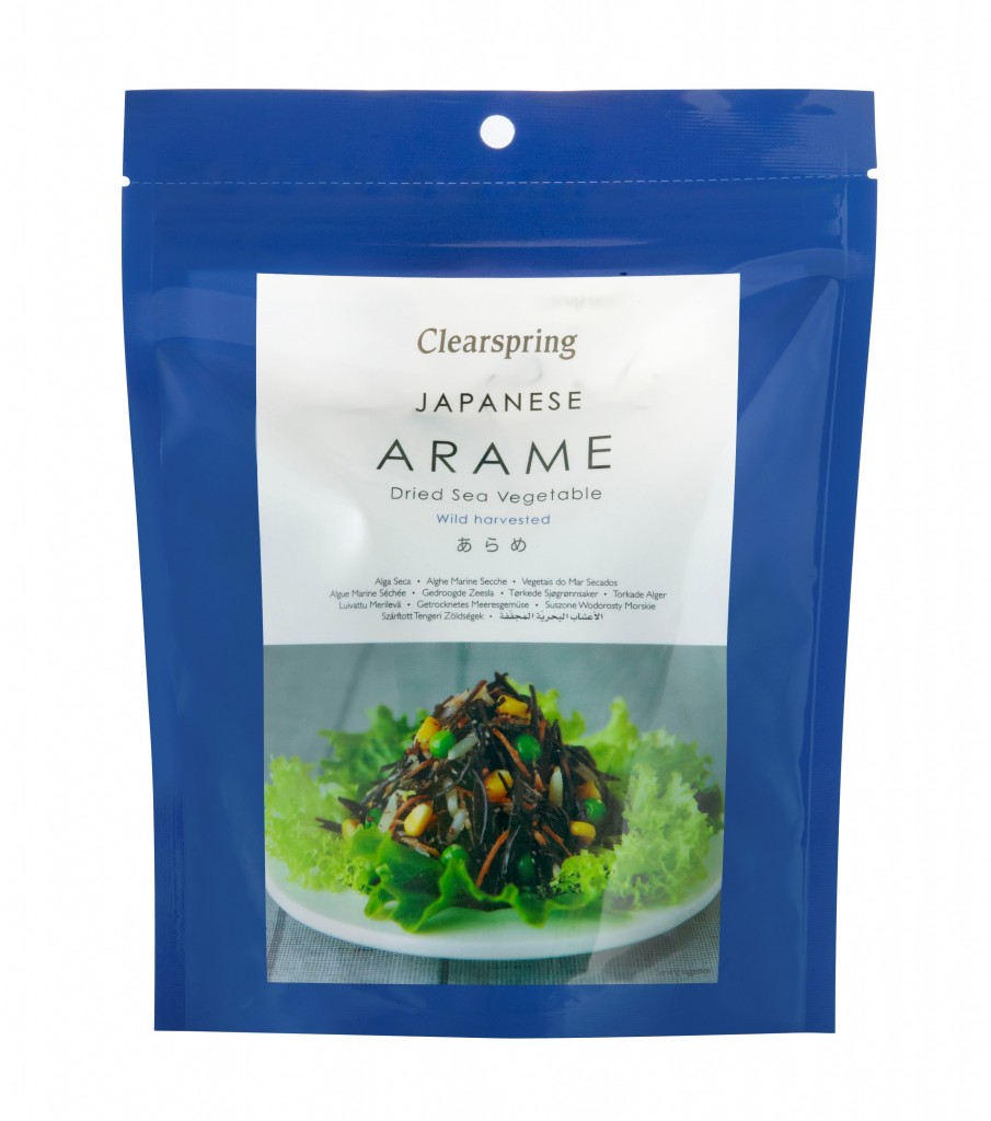 Clearspring Arame Sea Vegetables is a great food post-Christmas