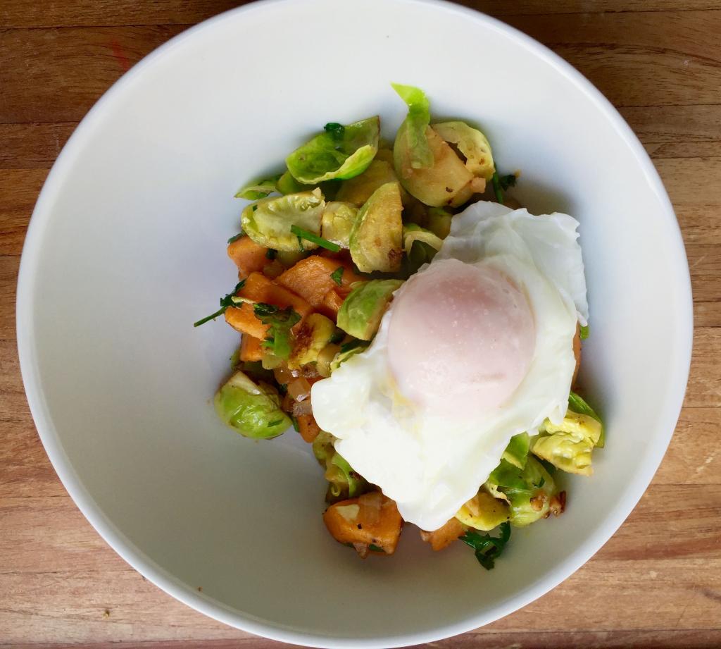 brussel-sprouts-sweet-potato-hash-paleo-breakfast-by-healthista.com