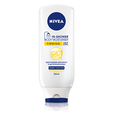 nivea in shower firming moisturizer by healthista.com