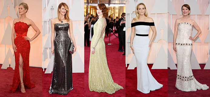 oscars red carpet, best oscar bodies by healthista.com