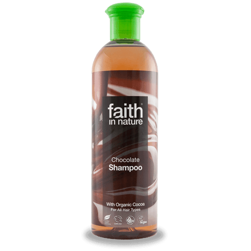 faith in nature shampoo, natural chocolate beauty treats by healthista.com