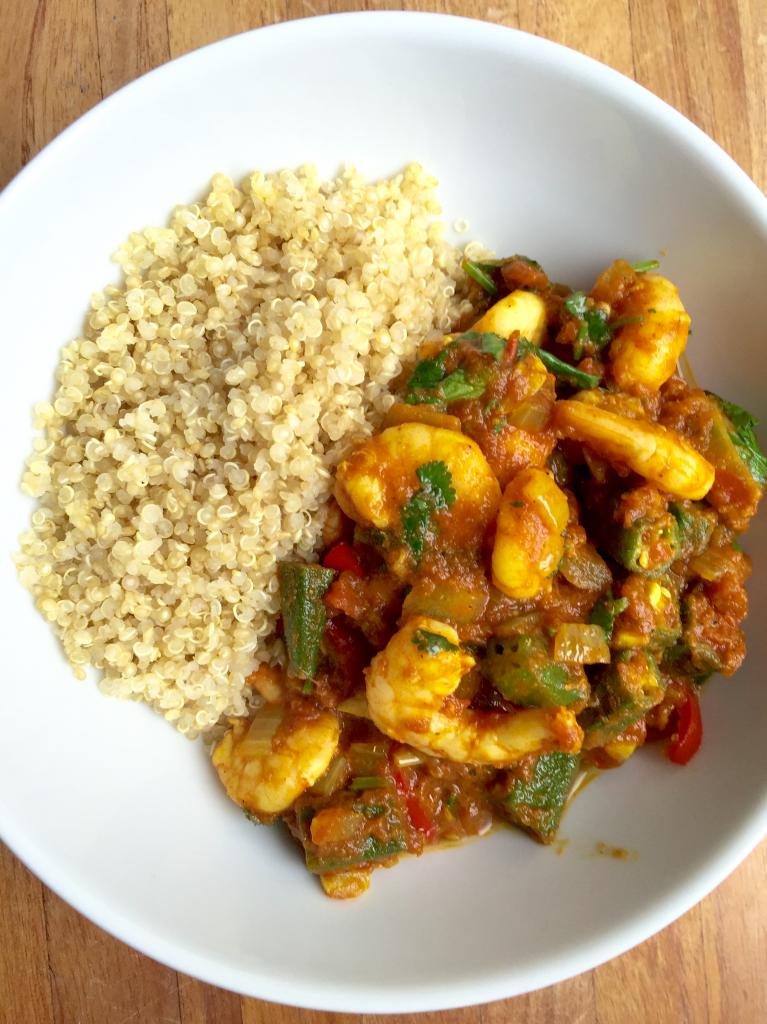 tomato prawn curry, are you getting enough iron in your diet by healthista.com