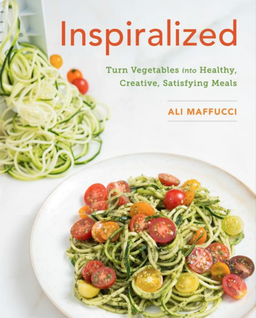 inspiralized book cover, best healthy cookbooks of the year by healthista.com