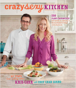 crazy sexy kitchen book jacket, by Healthista.com