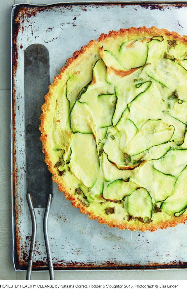 cauliflower and coconut tart, healthy detox recipes by healthista.com