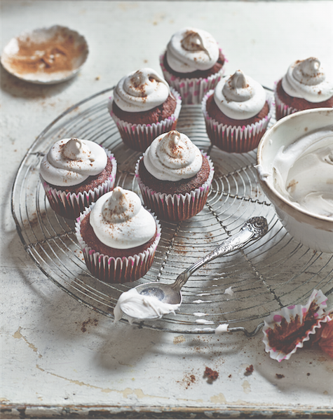 Red Velvet cupcakes, by Healthista.com