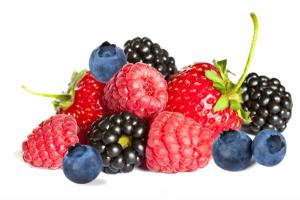 stress relieving foods. berries. healthista.com