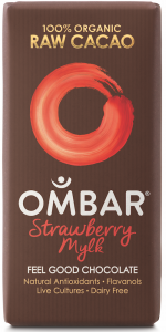 Ombar Strawberry Mylk, best vegan chocolate, by healthista.com