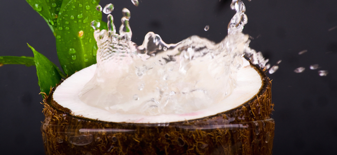 coconut with water, new ways to use coconut by healthista.com