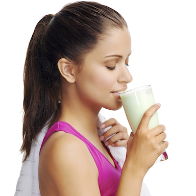 protein shake sport and fitness