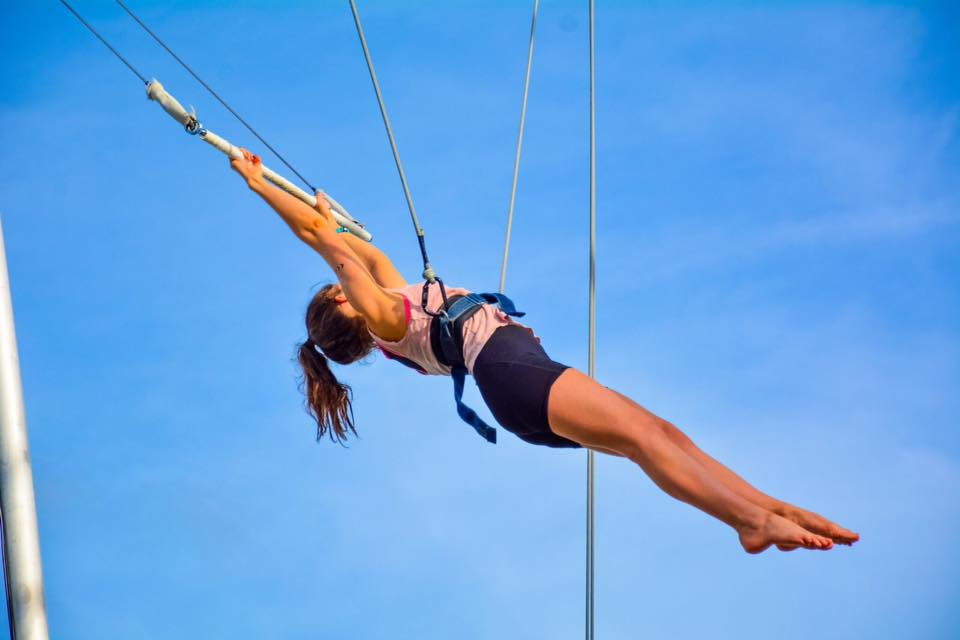 flying trapeze beach resort punta cana club med