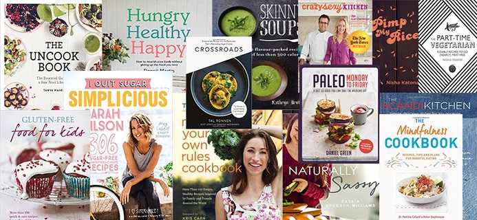 healthy cookbooks slider, cookbooks round up, by healthista.com