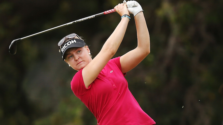 Charley Hull Australian Open Main Post, Women's sports report Feb22 by healthista.com