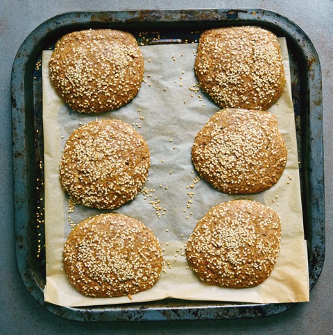 Flaxseed Buns, hemsley diaries, healthista