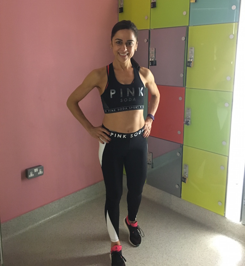 Logo Crop £20 and Contrast Fitness Leggings £28