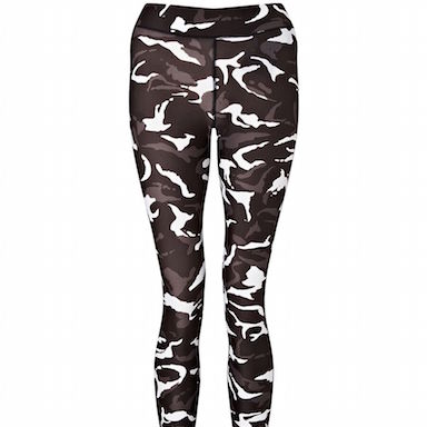 gym leggings active in style grey camo print by healthista