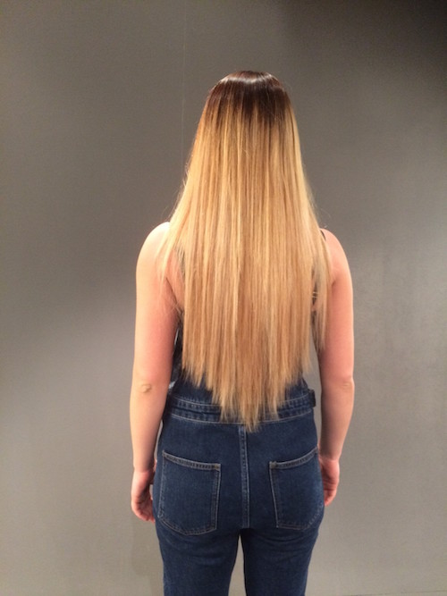 after Tape in Hair Extensions - The newest and most affordable hair extensions loved by Khloe Kardashian