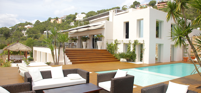 luxury holiday Ibiza Deluxe Villas chic villas healthy luxury holidays by healthista