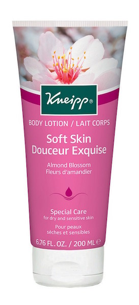 Almond Blossom Soft Skin Body Lotion kneipp hollistic skincare by healthista