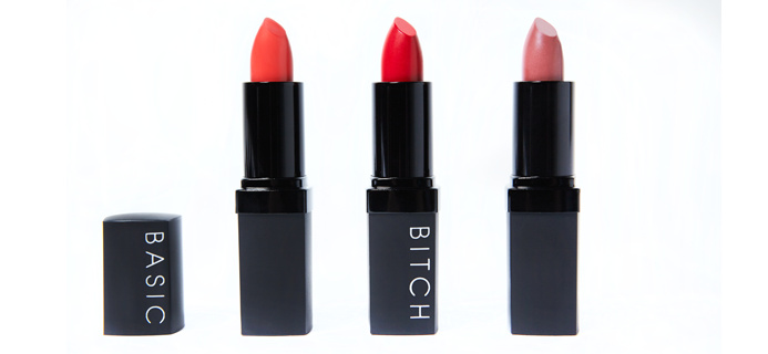 Lucy Watson Basic Bitch lipsticks, animal cruelty free, by healthista.com2