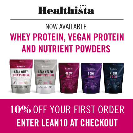 Healthista NEW 10% Discount Protein Superfood powders