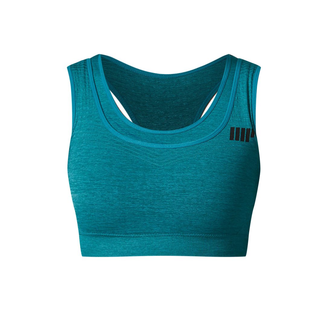 Myprotein Women's Seamless Bra- Teal